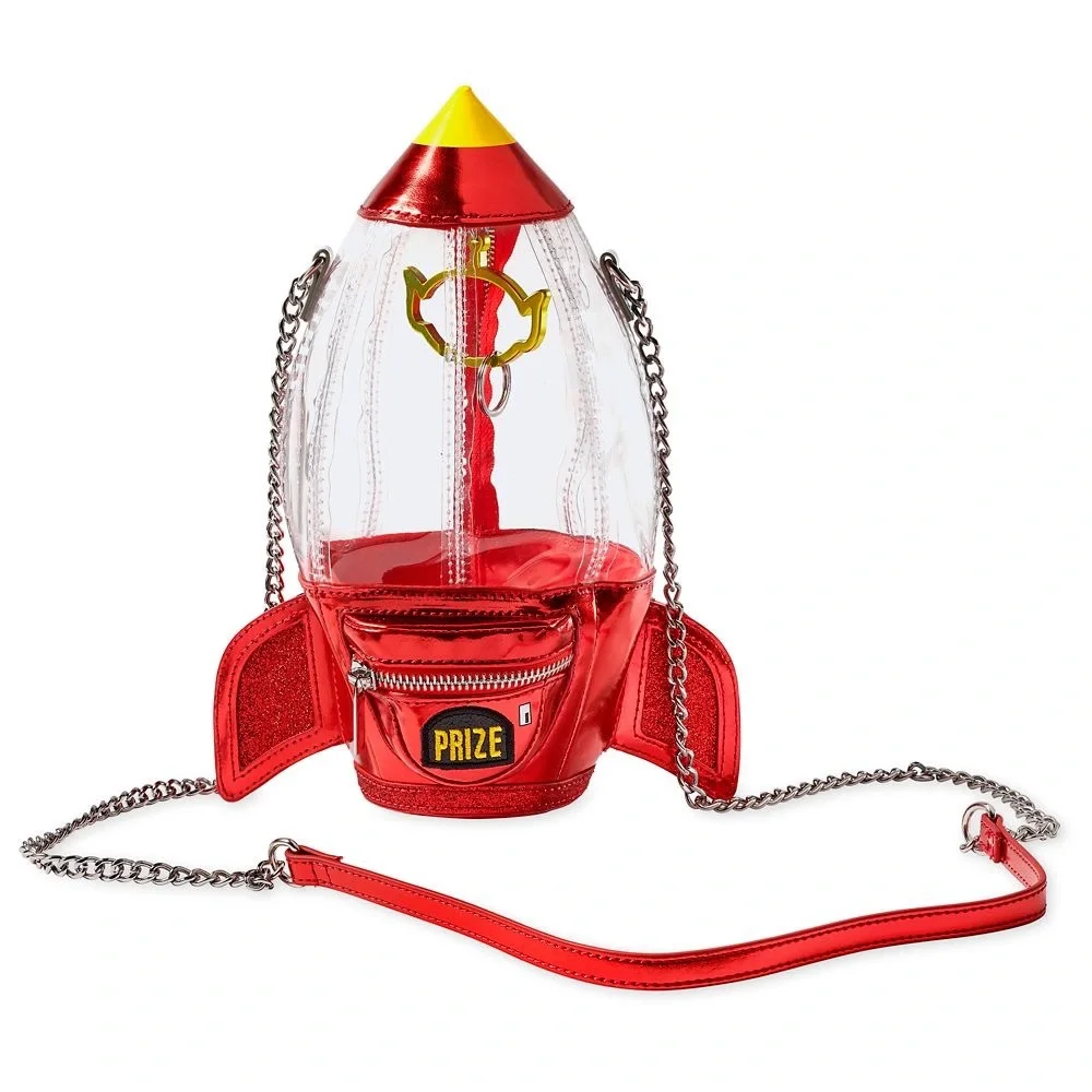 Toy Story clear Pizza Planet spaceship claw machine crossbody bag - Picture 1 of 2